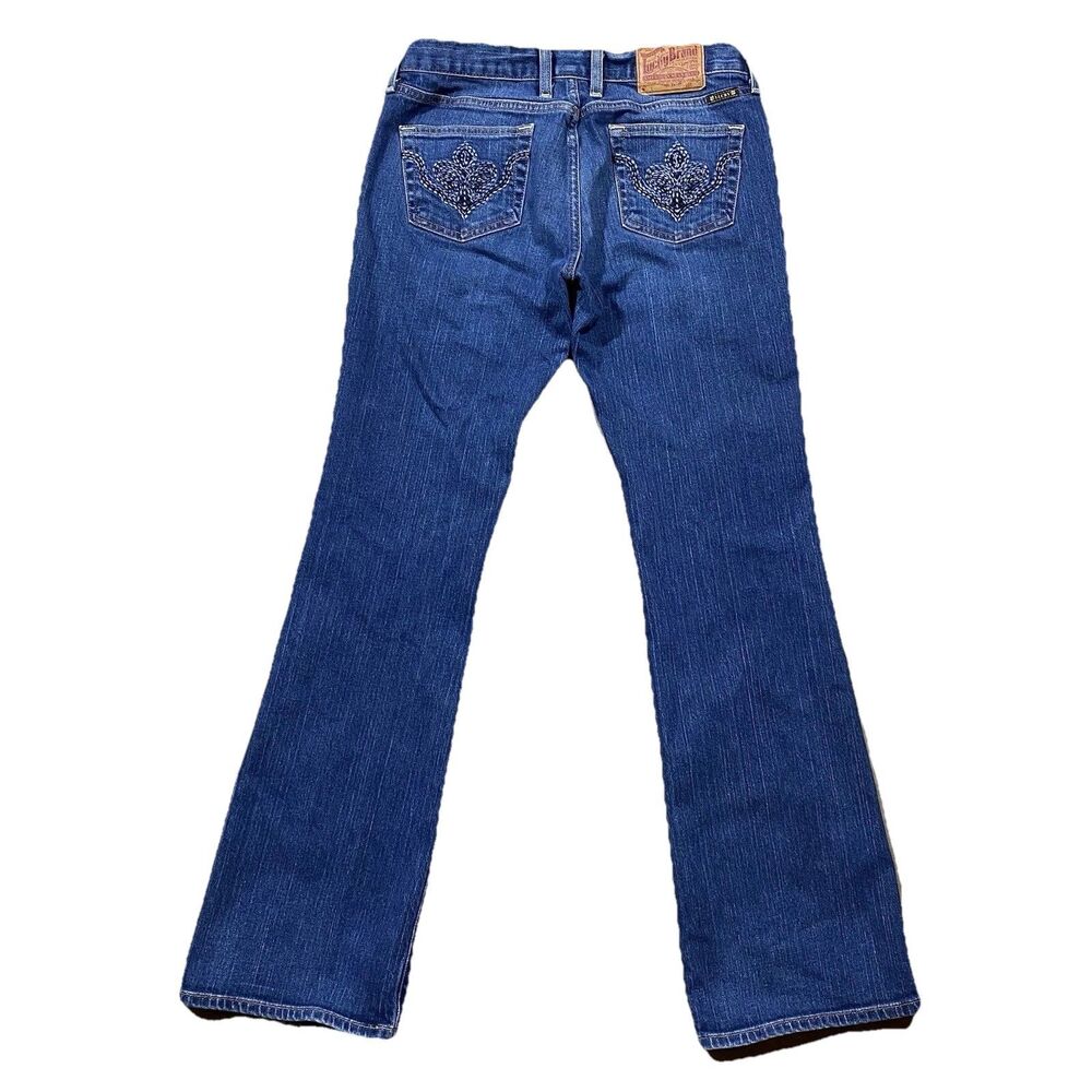 Y2K Lucky Brand Sweet N’ Low Jeans 30x31 Blue Denim Bootcut